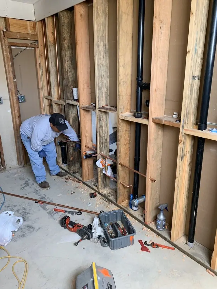 Commercial rough-in plumbing for Gas Line Repair in Wellington Valley